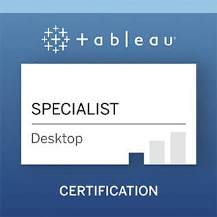 Tableau Certification Logo